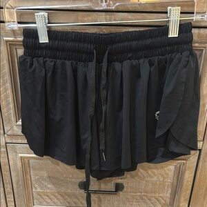 Black Women’s Athletic Shorts